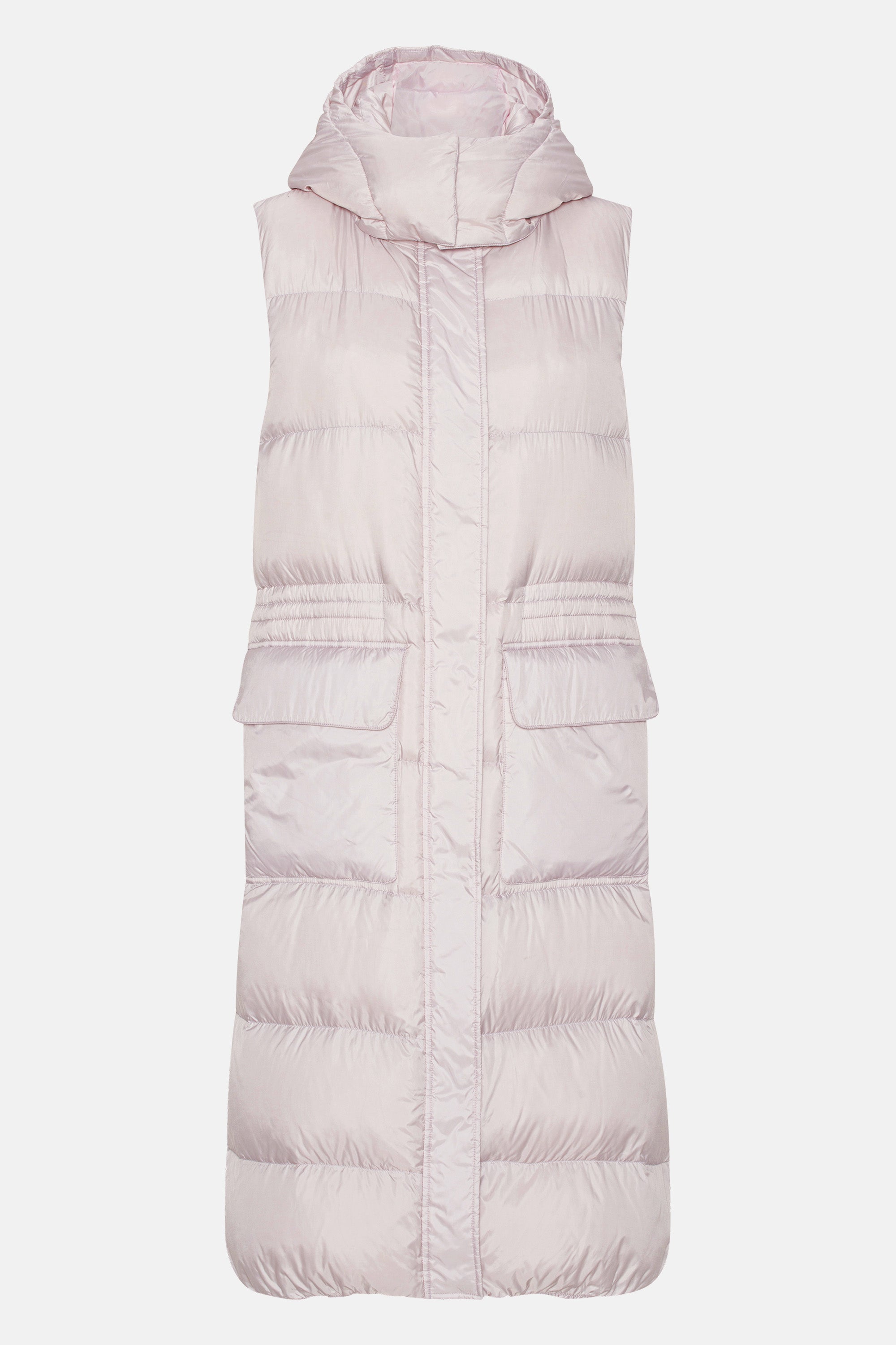 Ilse Jacobsen Hornbæk Outerwear Long Down Vest Puffer vest 549 Concrete